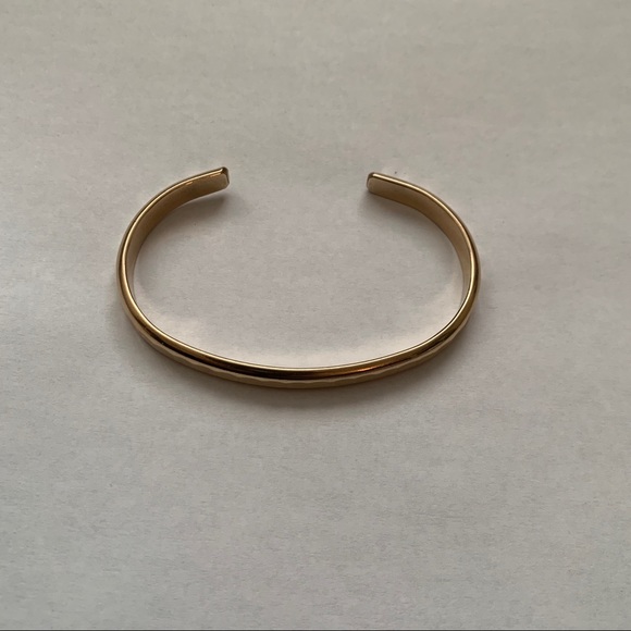 Large Gold Fill Cuff Bracelet - Picture 2 of 10